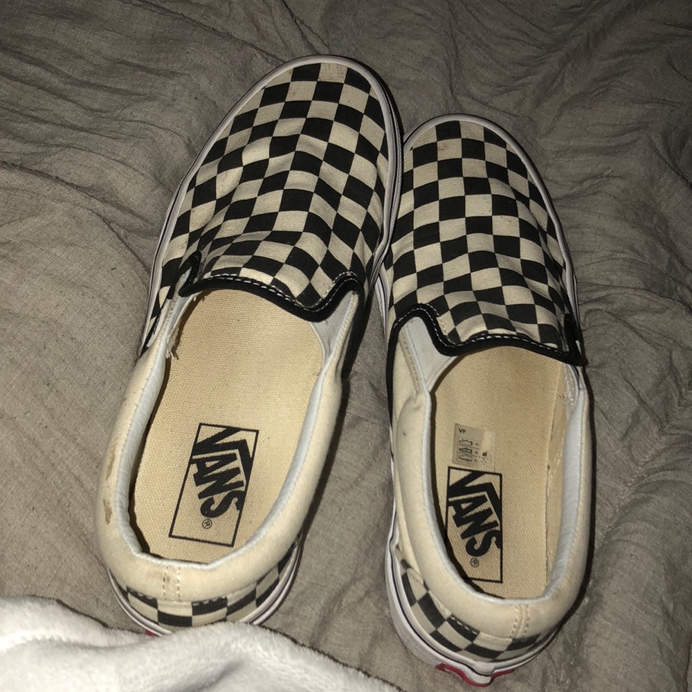 Checkered Vans